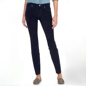 Gap Women's Navy Always Skinny Coupe Toujours Svelte Corduroy Pants